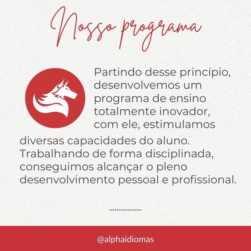 Imagem explicativa, de como a metodologia acelerada de ensino de inglês da Alpha Idiomas pode ajudá-lo a alcançar o pleno desenvolvimento pessoal e profissional.
